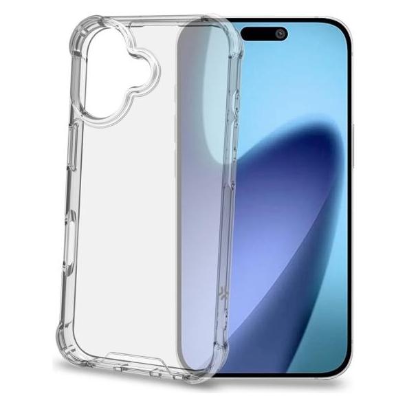 Celly Armor Cover Rigida Trasparente für Apple (Apple iPhone X) (ARMOR1150WH)