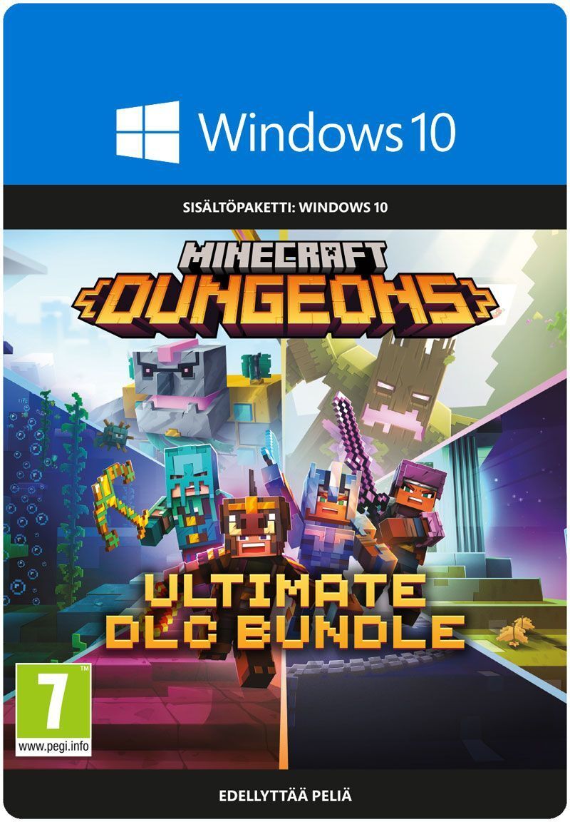 Minecraft Dungeons: Ultimate DLC Bundle - WIN 10 PC Latauskoodi