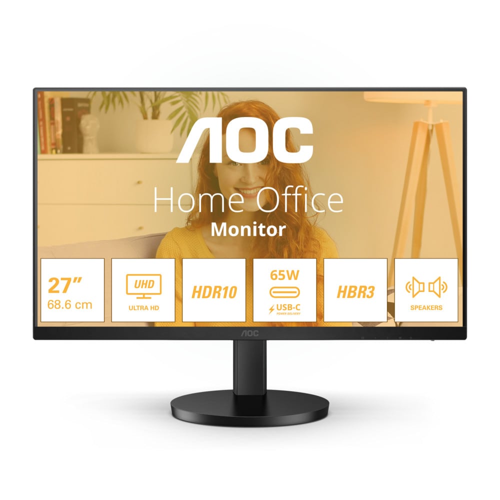 AOC U27B3CF 27 Zoll 4K (UHD) IPS Panel 16:9 Monitor