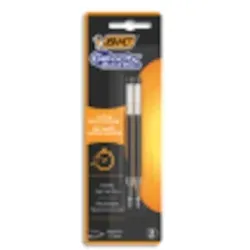 BiC® 967263 Gelschreibermine Gel-ocity® QuickDry - 0,7 mm, schwarz, 2 Stück