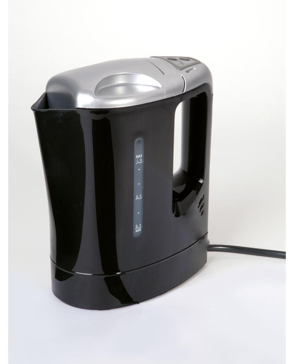 All Ride Waterkoker 24 Volt voor Vrachtwagen, Boot en Caravan - 0,8 l - Zwart