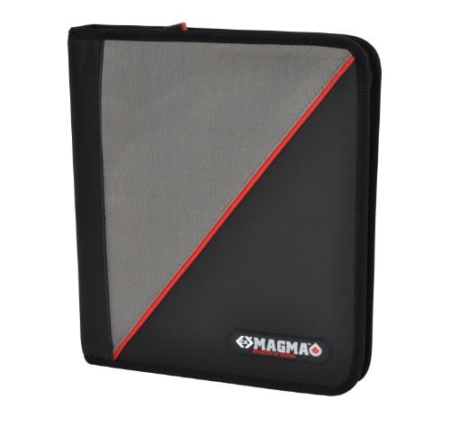 C.K MAGMA Magma MA2600 documentenmap zwart, rood, grijs, B/D/H: 34 x 30 x 4 cm