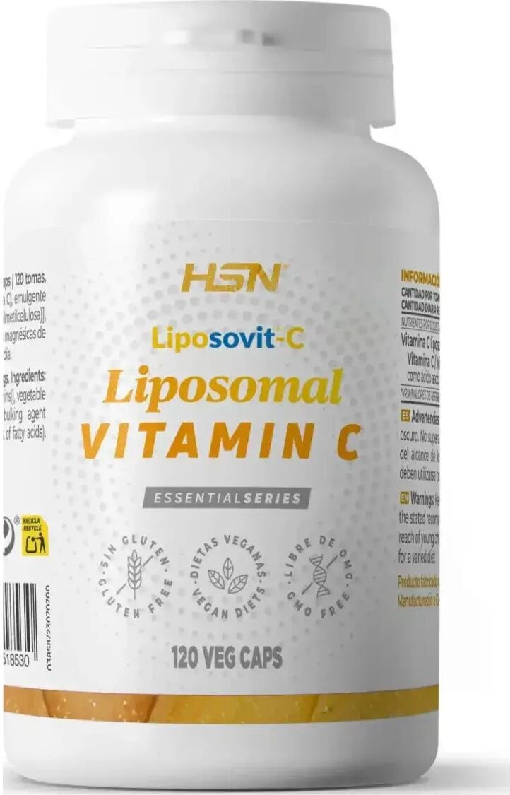 HSN Vitamina C Liposomada Liposovit® 500mg Vitamina C 120vcaps