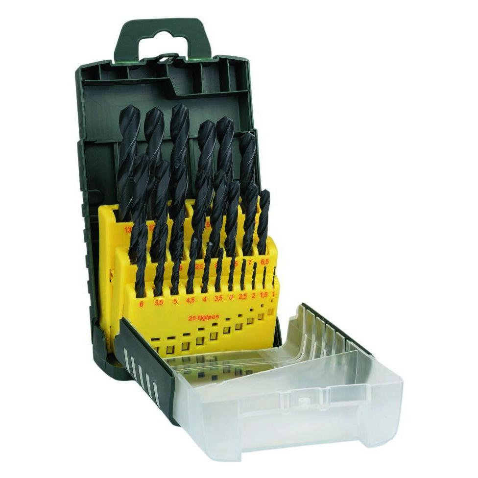 Bosch Professional Zubehör 25-teiliges HSS-R-Metallbohrer-Set (2607017153)