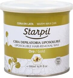 Starpil Liposolúvel Cera Lata Ouro Gold 500 ml