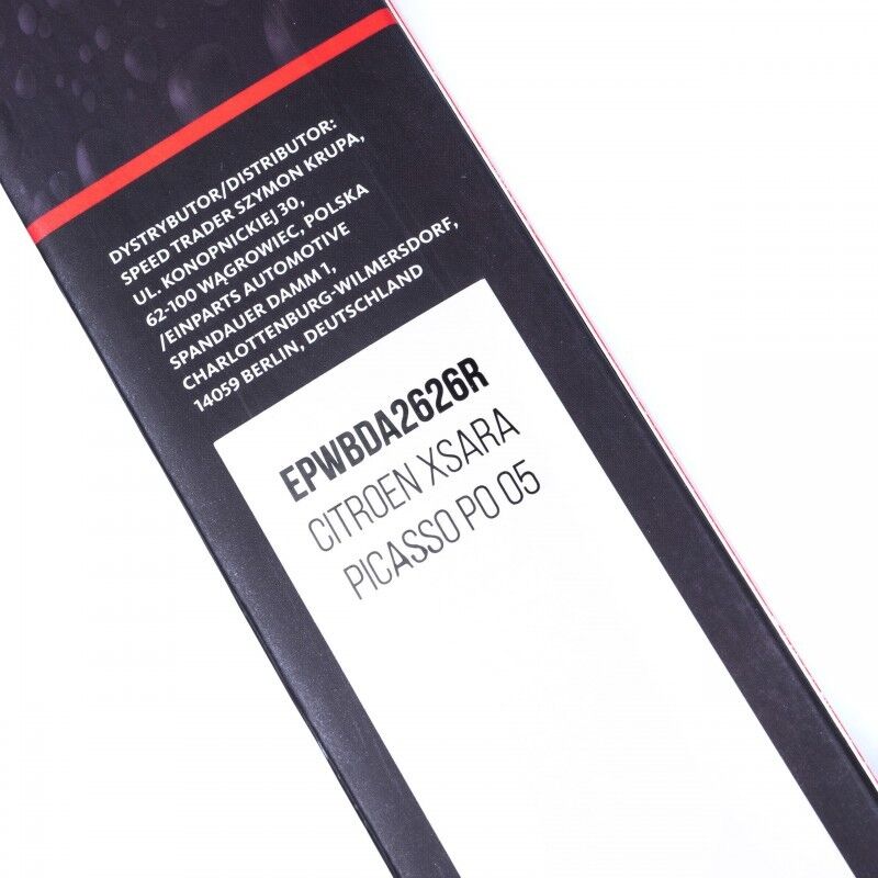 EINPARTS EPWBDA2626R Wiper blade