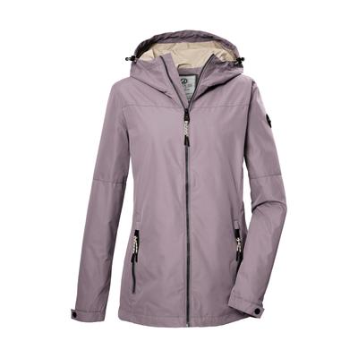 Funktionsjacke "GS 71 WMN JCKT", Damen, Gr. 48, lila (lavendel), Obermaterial: 100% Polyester.Futter: 100% Polyester, G.I.G.A. DX BY KILLTEC, Jacken Funktionsjacke, Damenjacke: wasserdicht, winddicht, verstellbar, Kapuze