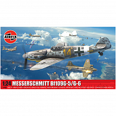 Airfix - Messerschmitt Bf109G-5/G-6 - 1:24 - 405 Teile 306363