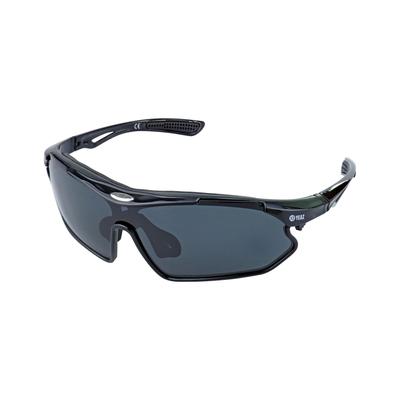Sportbrille YEAZ "Sport-Sonnenbrille schwarz/polarisiert SUNRAY", Damen, schwarz, Sonnenbrillen