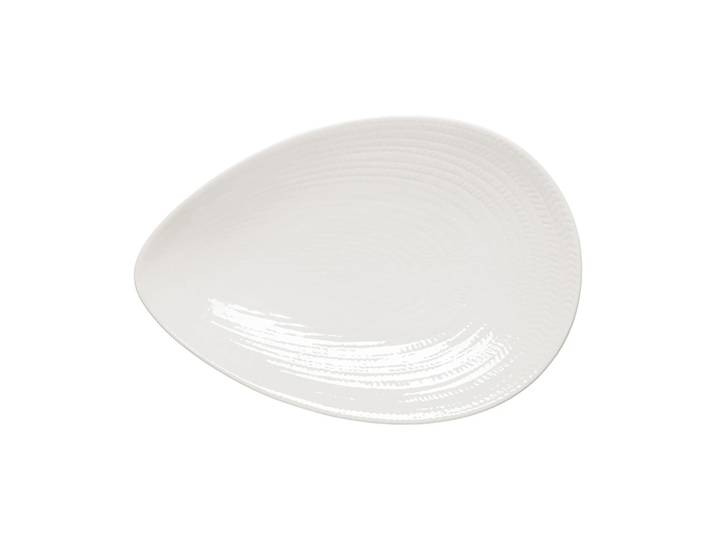 Rörstrand Plat de service Blå eld Blanc, 20x29 cm