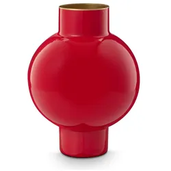 PIP Studio, Vase, Vase Metall klein rot 18x24cm (1x)
