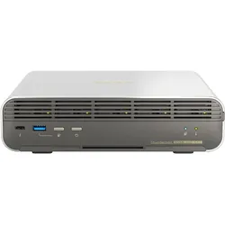 QNAP 5-Bay All-Flash NAS Book, NAS, Silber, Schwarz, Grau