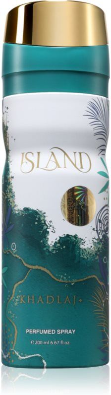 Khadlaj Island déodorant avec parfum mixte 200 ml