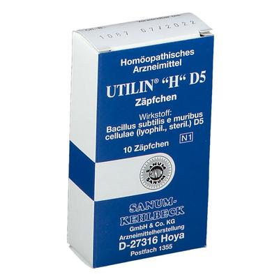 Utilin H D 5 Zäpfchen 10 St Suppositorien