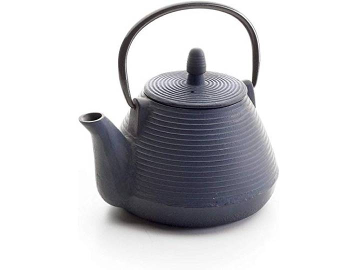 IBILI Gietijzeren theepot, Java, 1 liter, geëmailleerde binnenkant, geschikt voor inductie