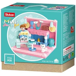 Sluban M38-B0757B - Mini Handcraft - Wohnzimmer (116 Teile)