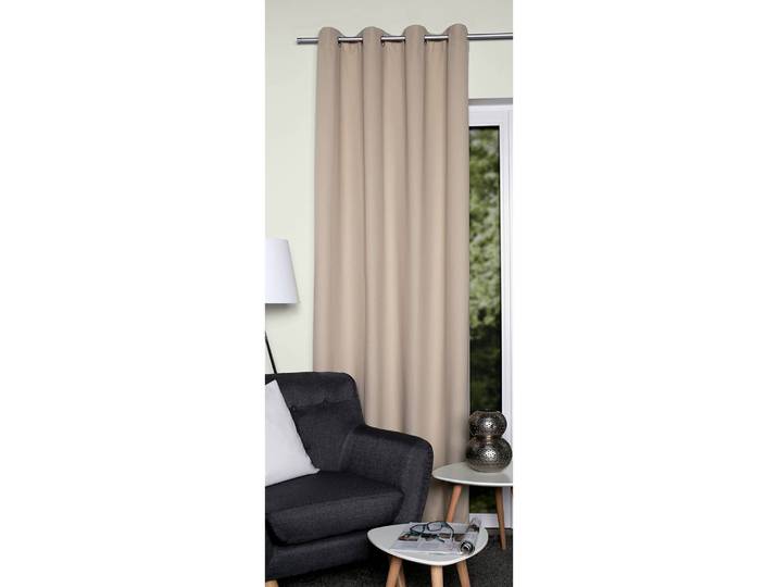Ösenschal Topic 140 x 145cm Beige/Beige
