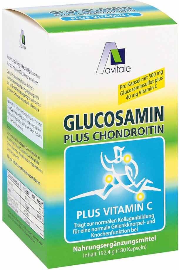 Avitale Glucosamin 500 mg+Chondroitin 400 mg Kapseln 180stk