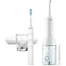 Philips Sonicare, Elektrische Zahnbürste, Diamond Clean 9000 & Cordless Power Flosser 3000