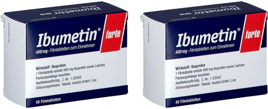 Ibumetin forte 400 mg 2x40stk