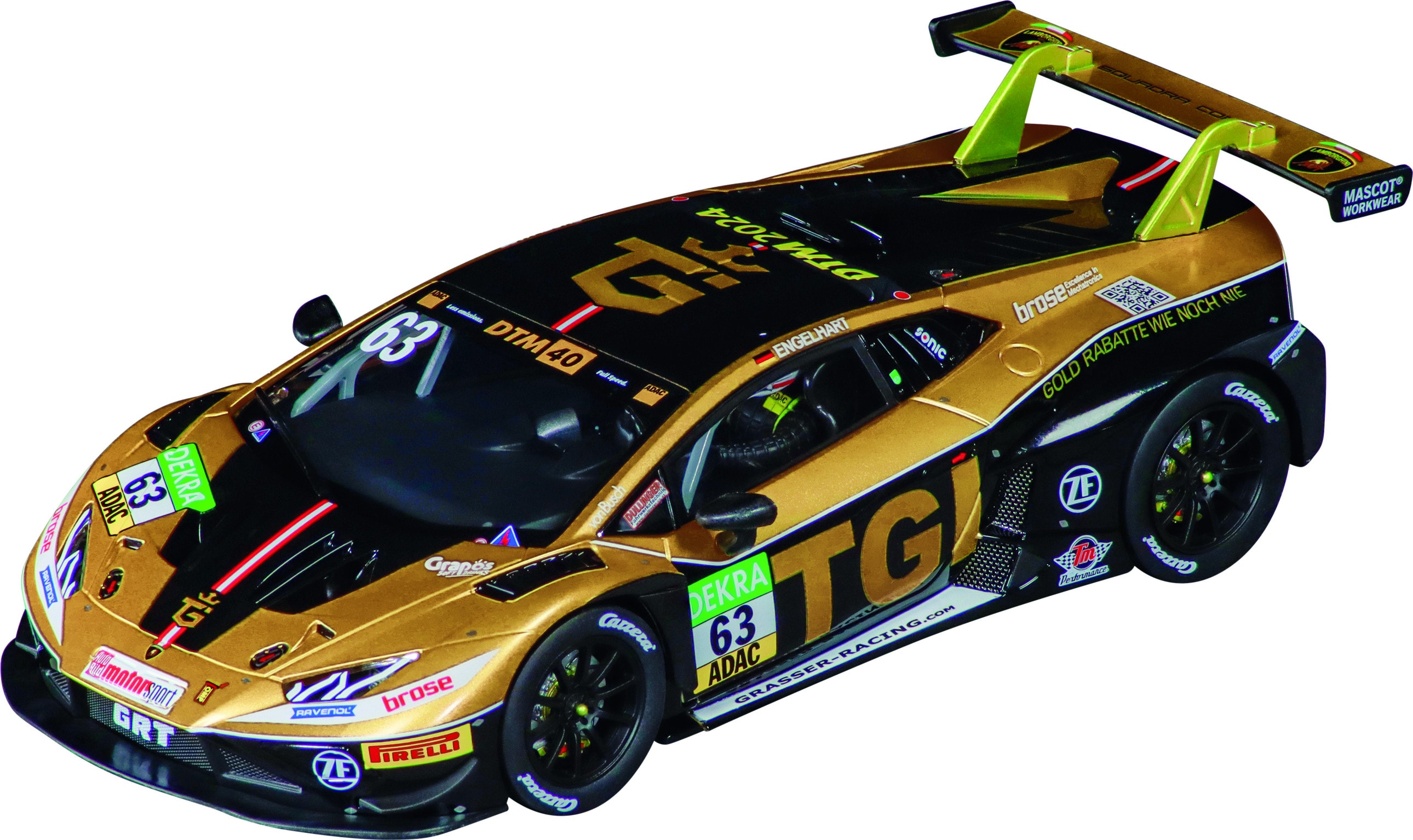Carrera Digital 124 Lamborghini Huracán GT3 Evo2 GRT Grasser Racing