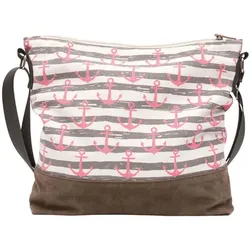 Umhängetasche 007 (Anker Rosa Grey)