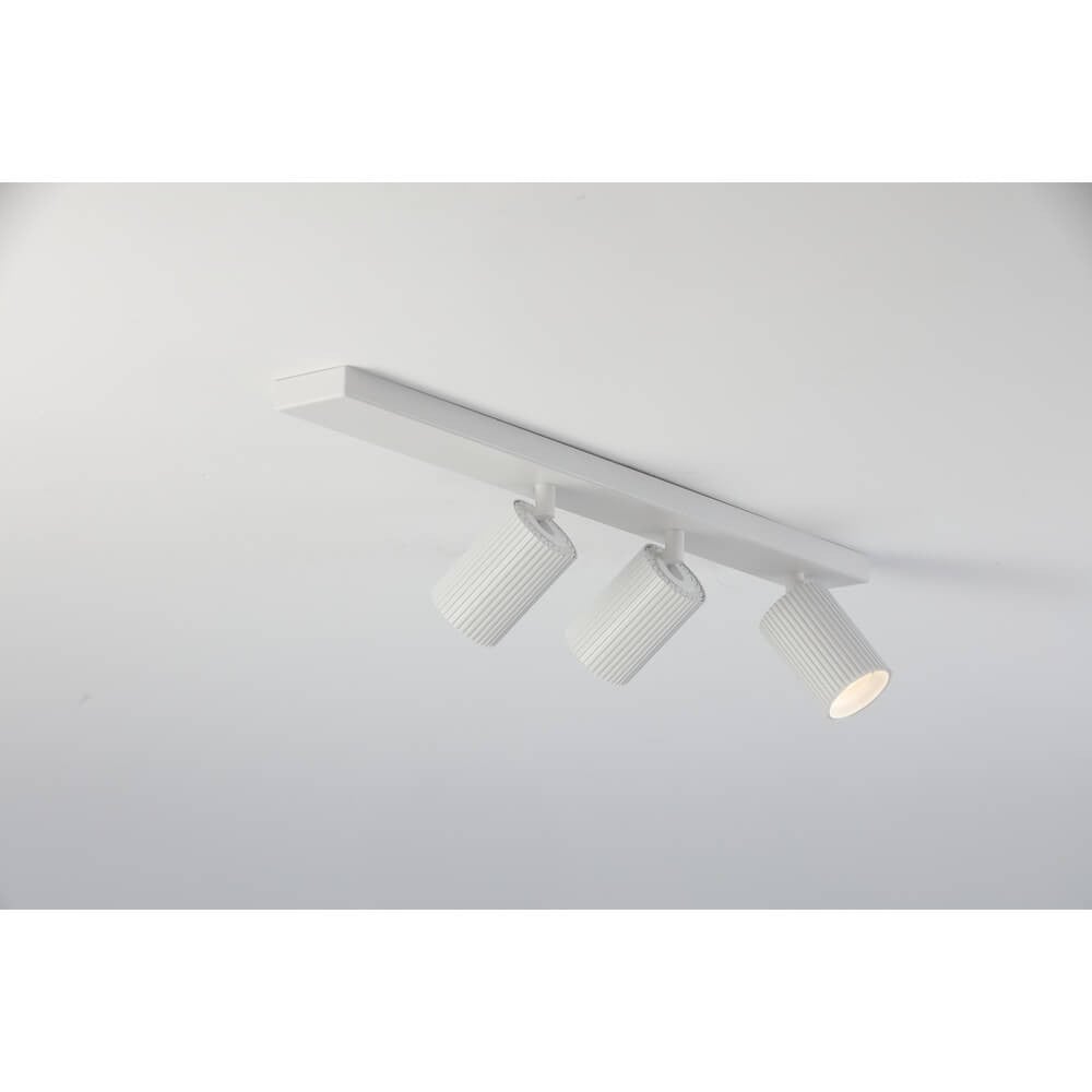 Lyora Plafondspot Onis 3-lichts wit aluminium