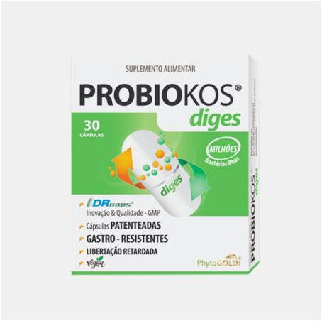 PHYTOGOLD® PROBIOKOS DIGES 30 CAPSULAS