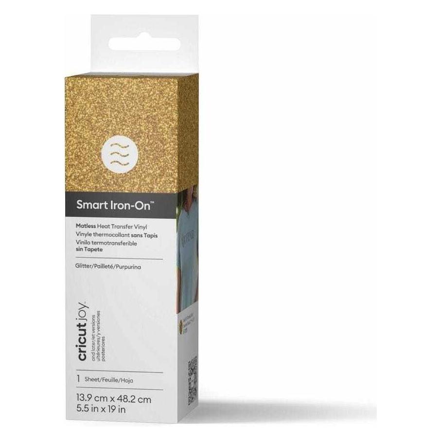 Cricut Joy Smart Iron-On 14x48cm Glitter Gold (P) (2011660)