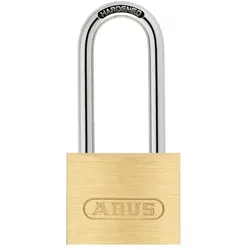Abus Vorhangschloss 703/40HB40 vs. Schlossköprer Messing Bügel gehärteter Stahl