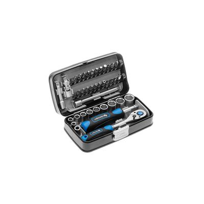 Hogert Technik Werkzeugset HT1R462 Werkzeugsatz,Steckschlüsselsatz,Werkzeug Set,Werkzeug Kit