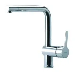 Neuesbad.de Drako Hochdruck Spültisch-Einhebelmischer mit schwenkbarem hohem Auslauf chrom 3329