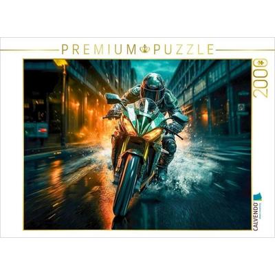 CALVENDO Puzzle Motrorräder | 2000 Teile Lege-Größe 90x67cm Foto-Puzzle für glückliche Stunden