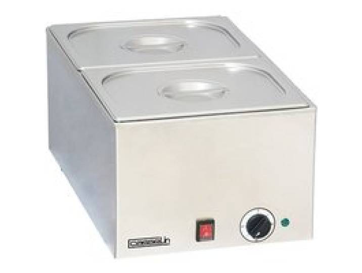 Bain Marie - Casselin - 2 Bacs GN 1/2 - Acier Inoxydable - 1200 Watt