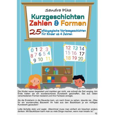 KitaFix-Kurzgeschichten Zahlen & Formen, Taschenbuch von Sandra Plha, Tredition, 978-3-384-44745-6
