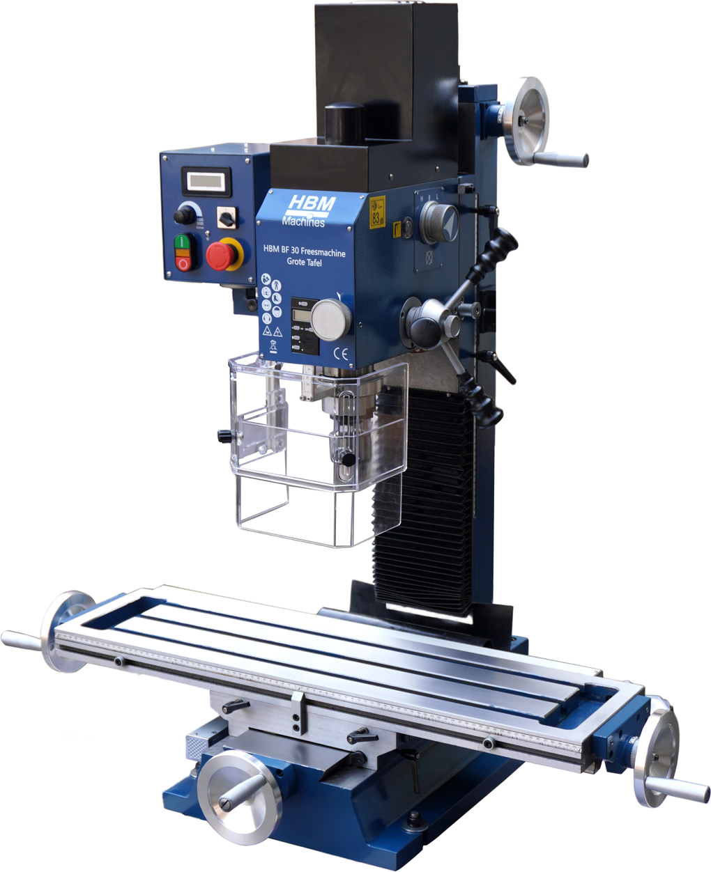 HBM fraiseuse BF 30 grande table