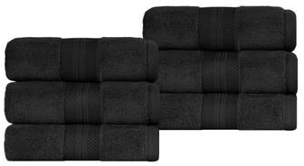 Blue Nile Mills Turkish Cotton Heavyweight Hand Towel Set of 6