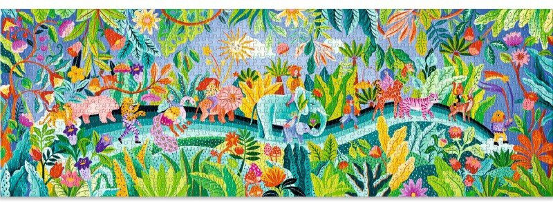 Puzzle Gallery 1000 pcs La fiesta - Djeco