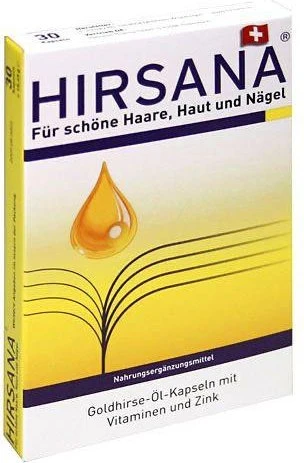 Hirsana Goldhirse Öl Kapseln 30 St