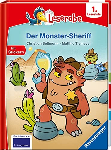 Christian Seltmann - Der Monster-Sheriff - Leserabe ab Klasse 1- Erstlesebuch für Kinder ab 6 Jahren (Leserabe - 1. Lesestufe) - Preis vom 09.10.2026 07:28:09 h