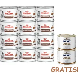 ROYAL CANIN Gastro Intestinal  12x200g + WF VET Gastrointestinal dog 2x200g GRATIS