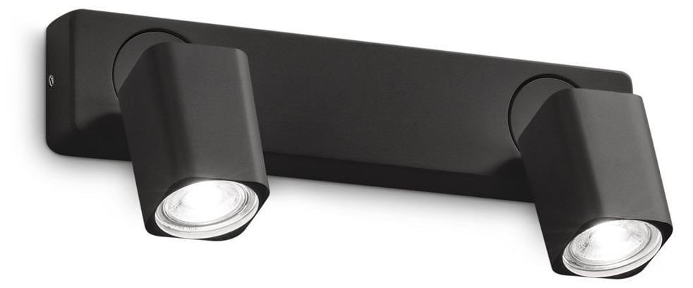 Ideal Lux RUDY AP2 SQUARE Wandlamp voor woonkamer en slaapkamer