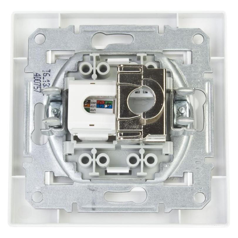 Schneider Electric Weisse Telekommunikationsbuchse RJ12 RJ45 - EPH4900121 (EPH4900121)
