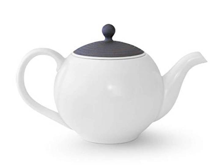 KIHARA - Japanischer Teekanne Sabi-sen mon, aus Arita-Porzellan. 300 ml
