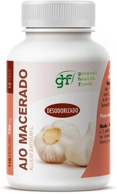 GHF Alho Macerado 700 Mg 110 Pérolas