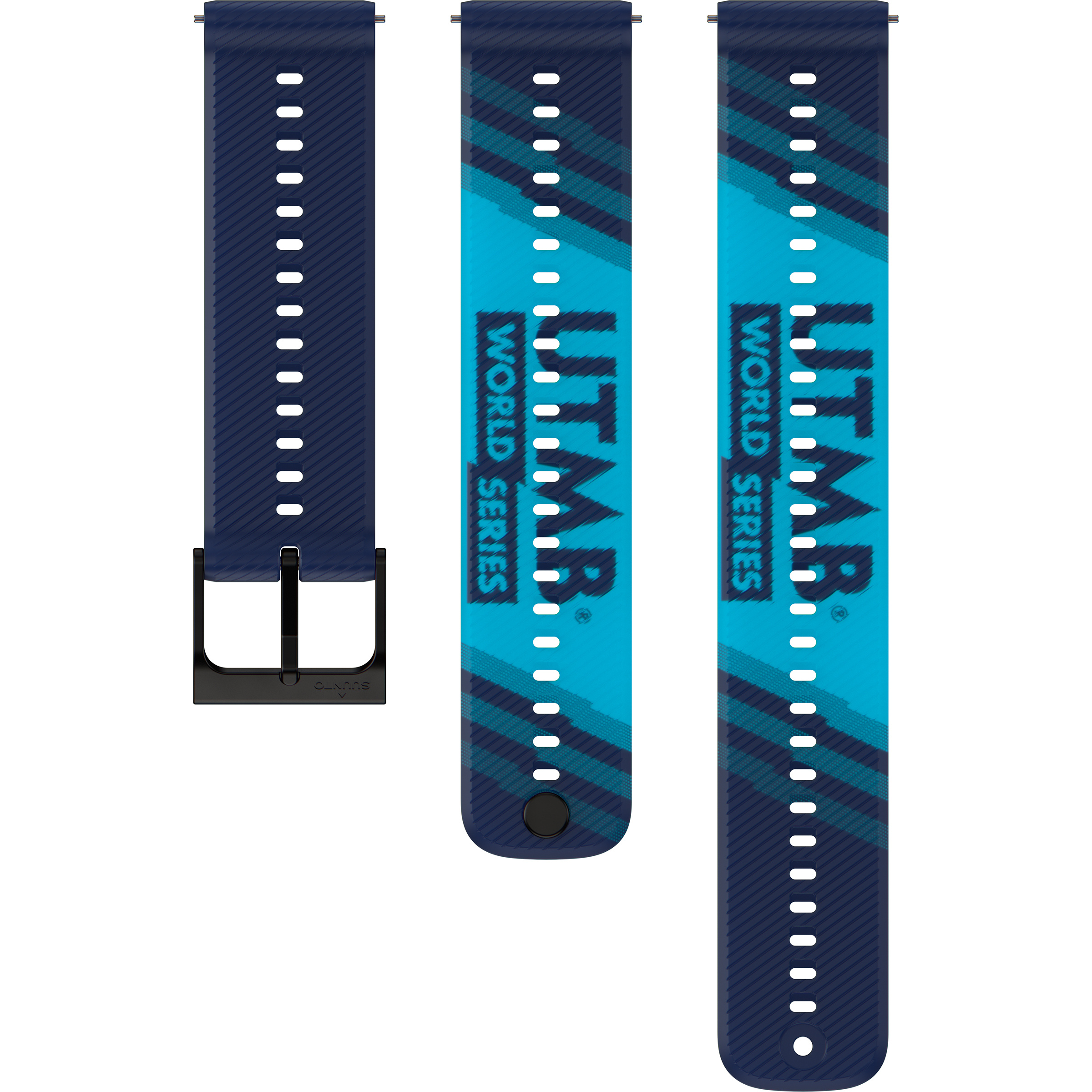 Suunto 22 Athletic 6 UTMB WS Silicon Armband Zubehör GPS & Uhren blau Größe S-M