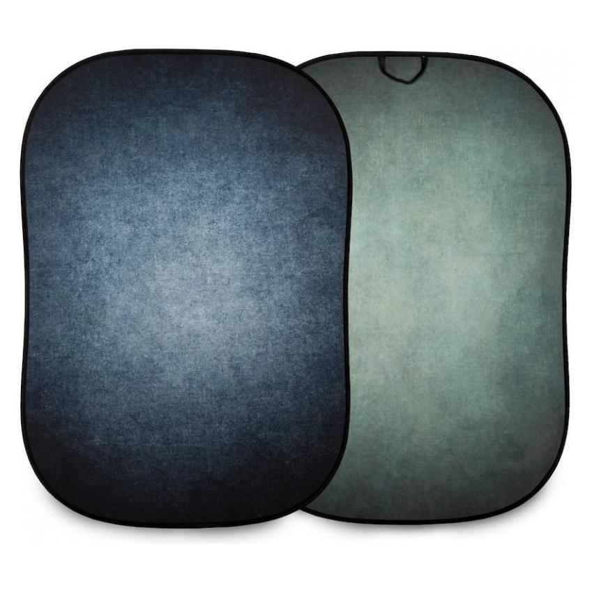 Lastolite Vintage Collapsible 1.5 x 2.1m Ink/Sage (154 cm, 211 cm) (LL LB5720)
