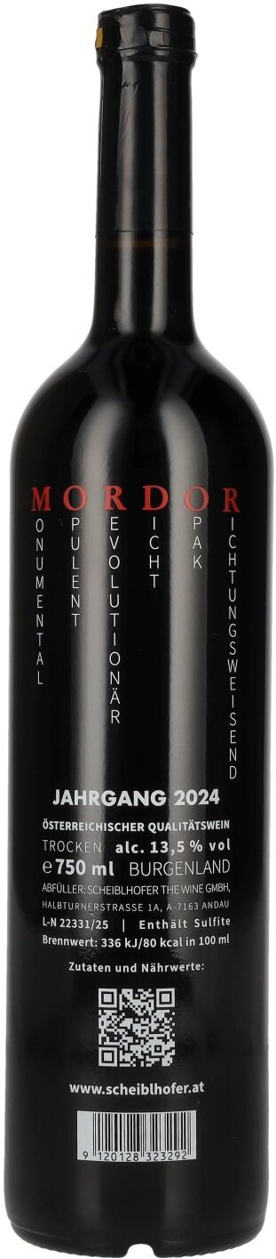 Scheiblhofer Mordor 2024 13,5% Vol. 0,75l
