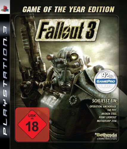 Bethesda - Fallout 3: Spiel des Jahres Edition - Preis vom 08.10.2026 07:26:42 h