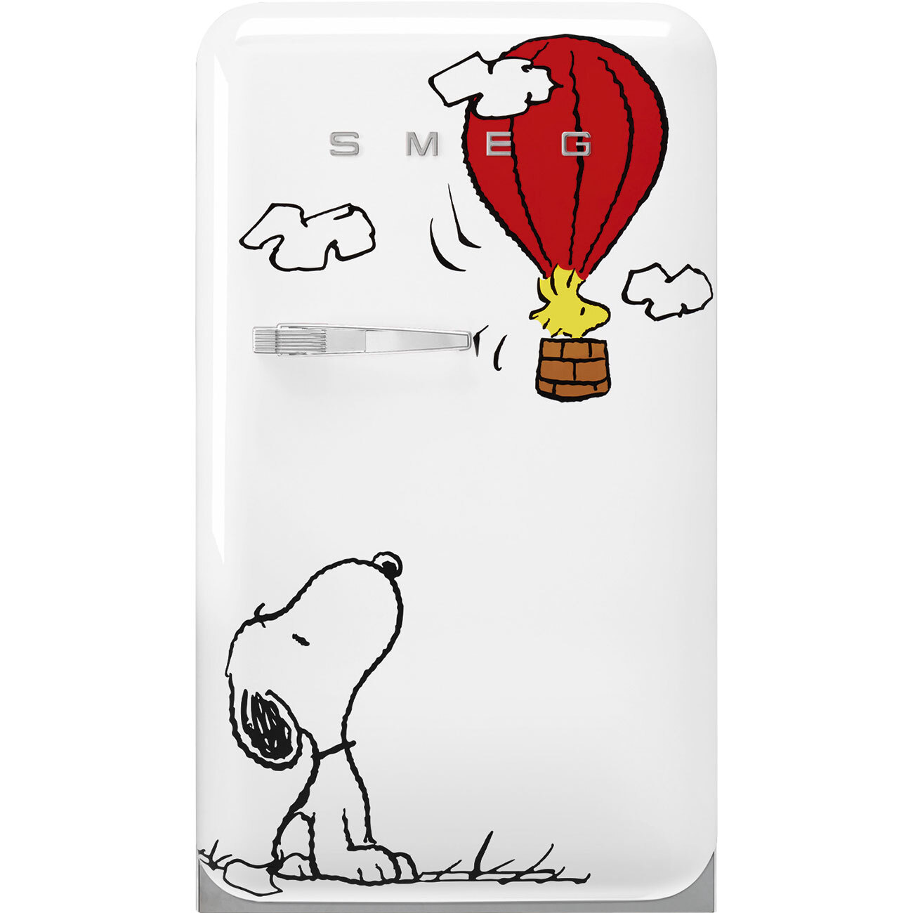 SMEG FAB10RDSN6 Kühlschrank snoopy 50's Style